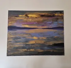 Buy Original Acrylic Painting On Canvas - Sunset  • 110£