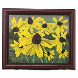 Buy Donald Gotz  Sunlovers  Sunflowers Acrylic Multimedia 12x10 Signed 2019 • 62.55£