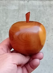 Buy 1950's Carved Wooden Apple Sculpture - Part Of Yorkshire Carvers Collection • 28£