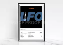 Buy LFO Frequencies Album Single Cover Poster / Music Gift • 8£