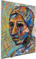 Buy Contemporary Original Oil█painting█vintage█expressionist█art█outsider Signed '23 • 288.16£