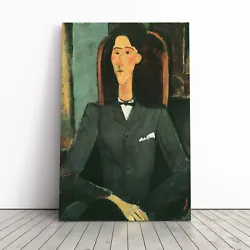 Buy Amedeo Modigliani Bildnis Jean Cocteau Canvas Wall Art Print Framed Picture • 24.95£