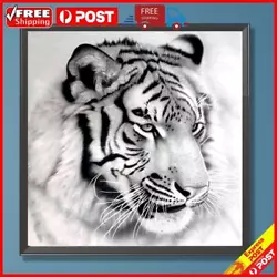 Buy Paint By Numbers Kit DIY Tiger Hand Oil Art Picture Craft Home Wall Decor(H1248) • 5.25£