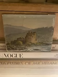 Buy Scottish Landscape Painting Vintage Board • 32£