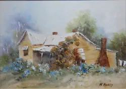 Buy Australian Pair Of Oil Paintings    Childhood Memories By Helen Beasy   P399 • 104.80£