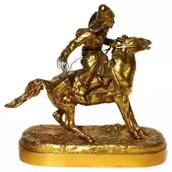 Buy Evgeny Alexandrovich Lanceray (Russian, 1848-1886) Cossack On Horse • 3,543.73£