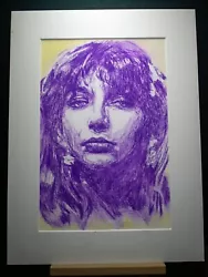Buy Original Painted Portrait Of Kate Bush, By Gary Thompson BA(Hons) • 35£