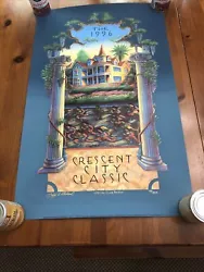 Buy New Orleans Crescent City Classic Poster 1996 Numbered 48/500 20 X 32 Vintage • 94.50£