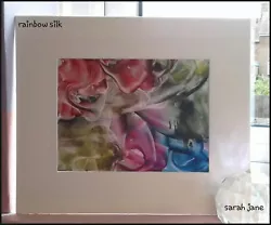Buy Rainbow Silk - Encaustic Art Painting • 5£