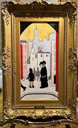 Buy OLD MASTER Manner Of L  S Lowry   TWO BROTHERS   Oil Painting 20th Century GGF • 1,650£