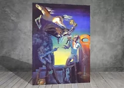 Buy Salvador Dali William Tell CANVAS PAINTING ART PRINT POSTER 1563 • 7.01£