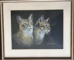 Buy Pollyanna PICKERING. 1942/2018 Original Painting-Cats • 195£