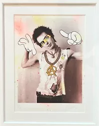 Buy Rugman Sid Vicious Screenprint Signed Of 25 Framed D*Face D Face Sex Pistols • 275£