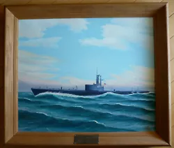 Buy Rare, Uss Conger Ss-477 U.s. Navy Submarine Lcdr Dean Taylor Jr., American Flag • 1,703.12£