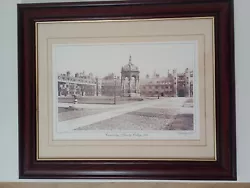 Buy Trinity College Cambridge 1914 Vintage Framed Picture - Amway Bygone Collection • 1.99£