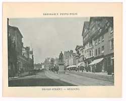 Buy Reading Broad Street Berkshire Antique Print Picture 1900 BPF#1684 • 2.99£