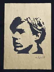 Buy Andy Warhol (Handmade) Drawing - Painting Inks On Old Paper Signed & Stamped • 104.56£