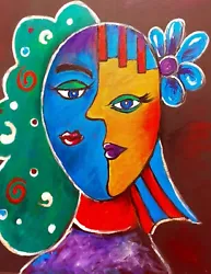 Buy Abstract, The Face, Picasso Art • 50.53£