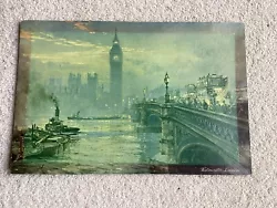 Buy Charles E Turner Painting “Westminster, London” For Dunlop Rubber Company • 55£
