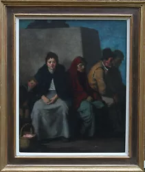 Buy William Strang Scottish Oil Exhibited  Painting Art Family Portrait Ra 1859-1910 • 8,800£