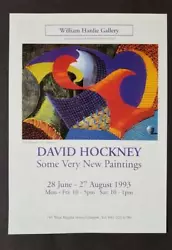 Buy David Hockney :The Eleventh VN Painting   Poster Print Offset Lithograph 1994 • 37.99£