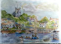 Buy Original Watercolour Of St Antony Cornwall By  LOCAL ARTIST • 20£
