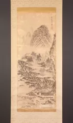 Buy Sh7089 Hanging Scroll  Landscape  By Soga Shohaku (Middle Edo Era) • 334.59£