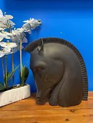 Buy Bronze Deco Horse Head Sculpture Signed  Phillips  • 1,420.85£