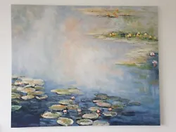 Buy Monet Water Lilies Canvas Oil Painting  • 400£