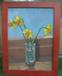 Buy North Wales Oil Painting  Daffodils2  • 90£