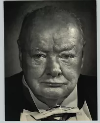 Buy 1956 1959 Yousuf Karsh Winston Churchill II ORIGINAL Portrait Art Photo 16X20 • 157.46£