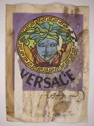 Buy Andy Warhol Painting Drawing Vintage Sketch Paper Signed Stamped • 83.84£