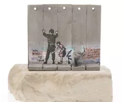 Buy Banksy Walled Off Hotel Girl Frisking Soldier Wall Sections • 1,697.12£