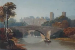 Buy David Cox O.W.S. (1783-1859) Warwick Castle Early Watercolour Appleby Bros Prov • 2,750£