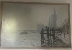 Buy Claude Monet The Thames Below Westminster CANVAS PAINTING ART PRINT • 35£