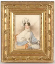 Buy Josef Kriehuber  Napoleon I's Second Wife Marie-Louise , Outstanding Watercolor • 25,426.23£
