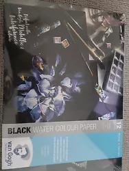 Buy Van Gogh 12 Sheet Black Water Colour Paper Pack • 0.99£