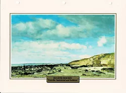 Buy Trouville, Sandy Beach And Cliffs - Eugène Boudin - Info Card • 0.86£