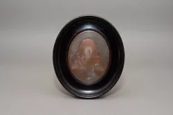 Buy Antique Engraved Copper Plaque Of A Praying Nun Circa.1900 ET • 38.99£