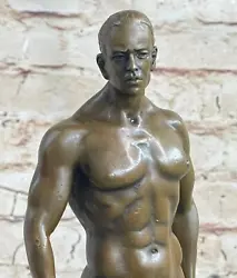 Buy Classic Erotic Scene - Erotic Bronze Figure Original Manchi Hot Cast Sculpture • 315.29£