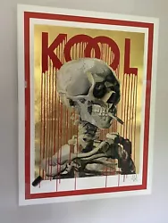 Buy Zevs Kool Skull Print Gold • 2,100£