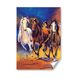 Buy A5 - Horse Art Painting Equestrian Print 14.8x21cm 280gsm #21696 • 3.99£
