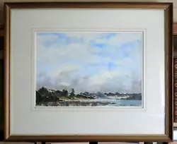 Buy Original Doreen Allen Painting / Pastel Of Blythburgh (c1950s) Suffolk Coast F/G • 249.99£