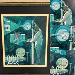 Buy NASA Art Program Original Painting By Rick Guidice Ames Research Atari Sci Fi • 944.98£