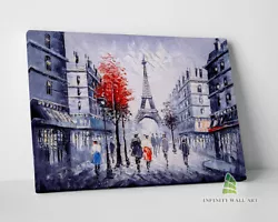 Buy Paris City Canvas Art Oil Painting Framed Wall Art Print Picture Decor.--D860 • 15£