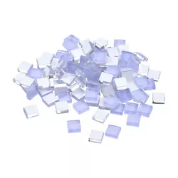 Buy 110pcs Mosaic Tiles, Micro Glass Tiny Mini Mosaic Tile DIY Hobbies Lavender • 8.12£