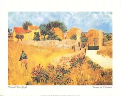 Buy 10 X 8 Van Gogh Ferme En Provence Painting Art Print Poster Wall Picture Photo • 2.98£