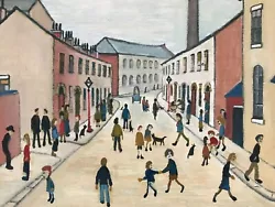 Buy Northern Style L.s. Lowry Framed Oil Painting • 67.87£