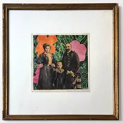Buy Ethel Fisher Andy Warhol 1972 Unique Pop Art Collage Signed Dated Framed • 1,581.22£