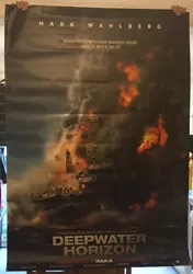 Buy Deepwater Horizon Staring Mark Wahlberg 1.7m X 1.2m Cinema Movie Poster • 1£